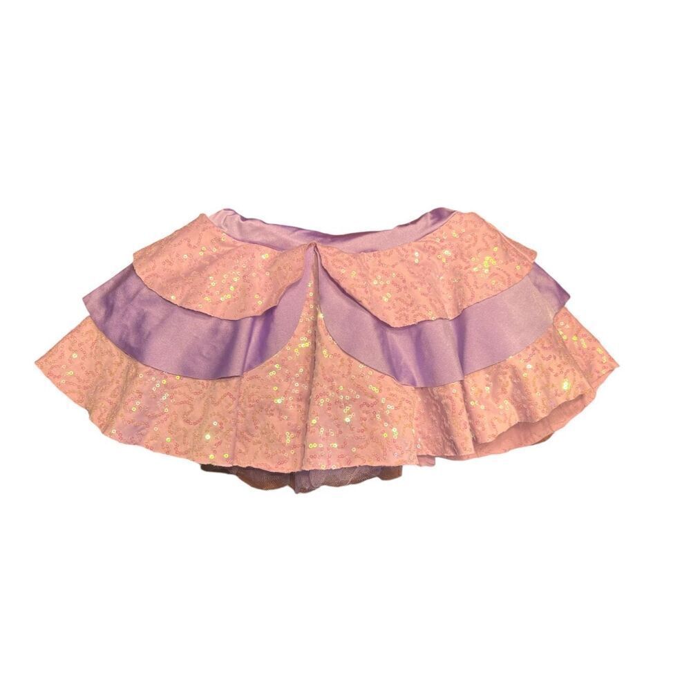 Revolution pink purple sparkles tutu skirt child’s XS ballerina dance recital